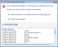 git credential manager for windows